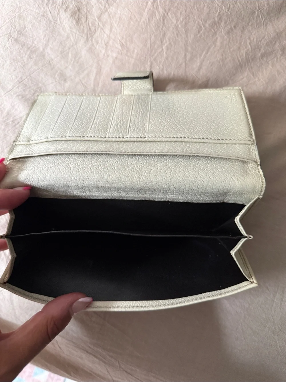 Gucci Brown GG Canvas Continental Wallet with Cream Trim - Picture 5 of 5